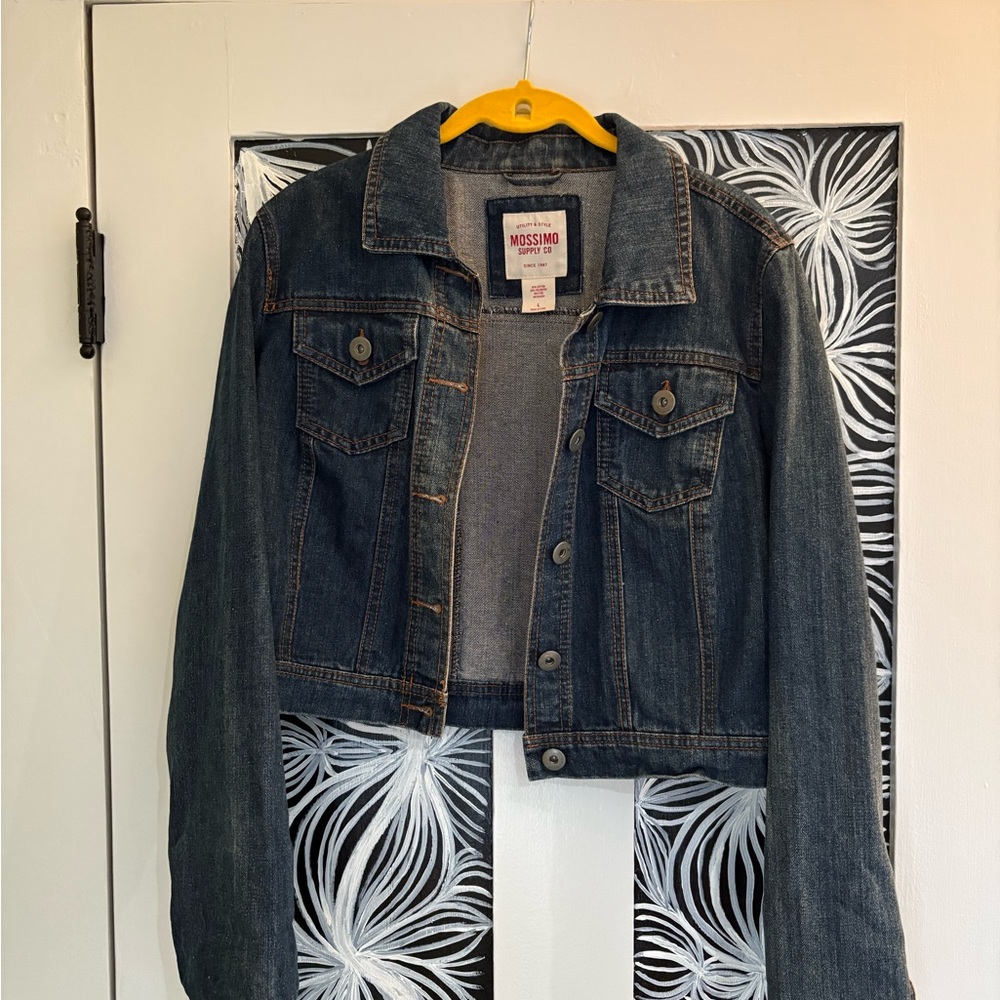 Mossimo Supply Co. Women's Dark Denim Jacket